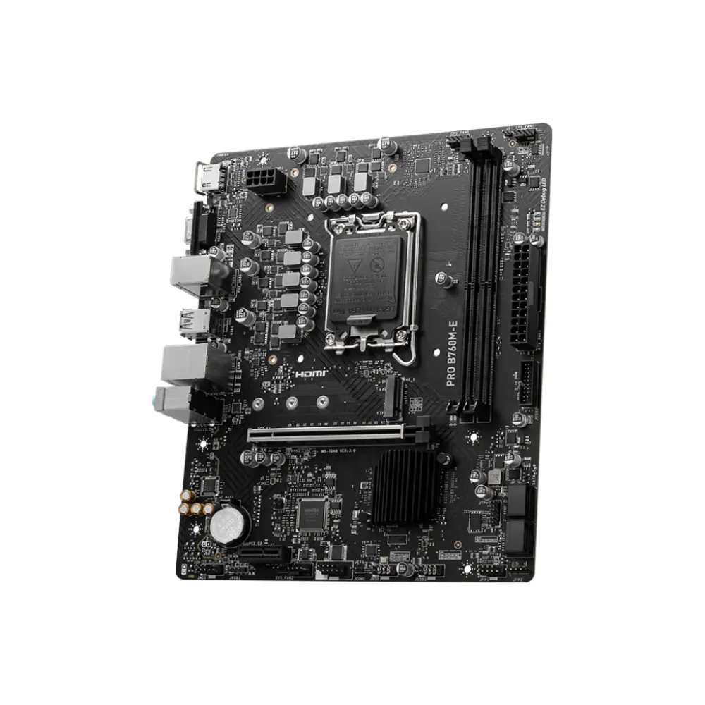 MSI PRO B760M-E DDR5 Motherboard For Intel 12th | 13th | 14th Gen view 2